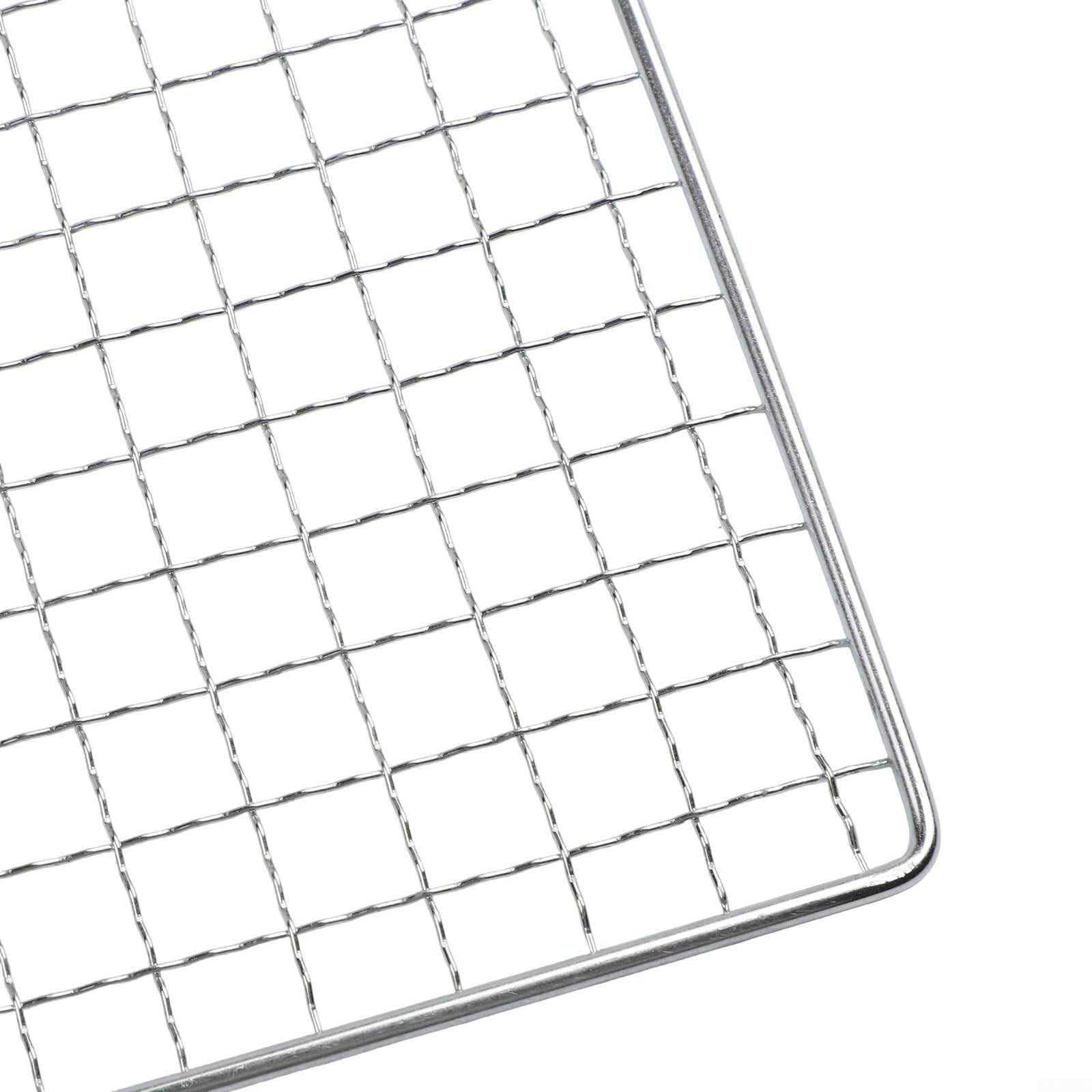 Grille De Barbecue 40x100 Cm – Acier Galvanisé, Soudée Par Points – Pour Viande, Poisson, Légumes – Camping & Jardin
