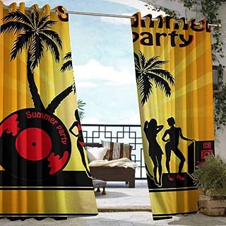 Amazon Com Vinyl Outdoor Curtains Outdoor Decor Patio Lawn