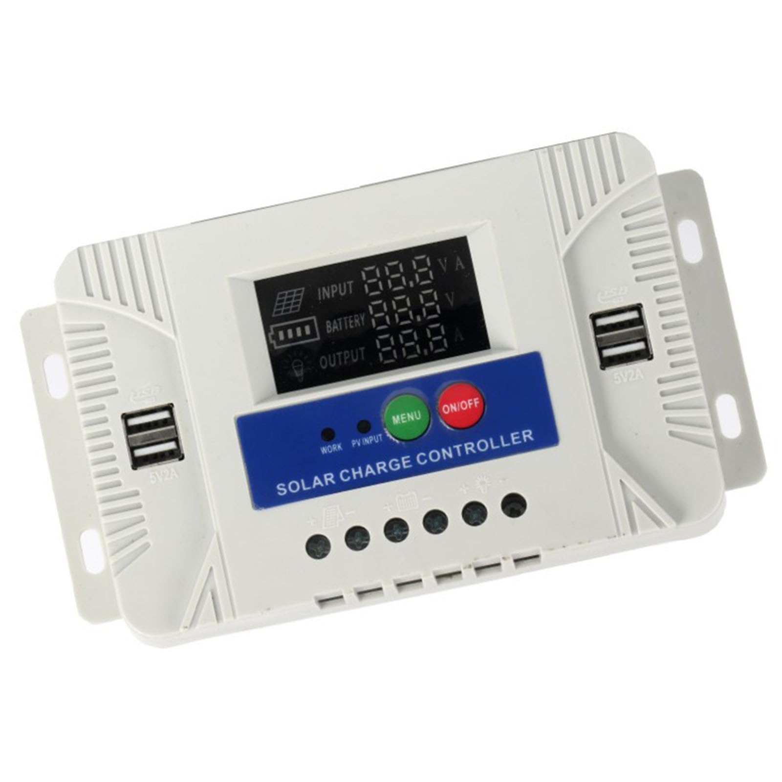 Kalttoy 50A Not Setups Solar Controllers 12V 24V Automatic Systems High Efficiency Charging Device Easy To Carry For Off Energy Not Setups Solar Charges Controllers For Home Camping