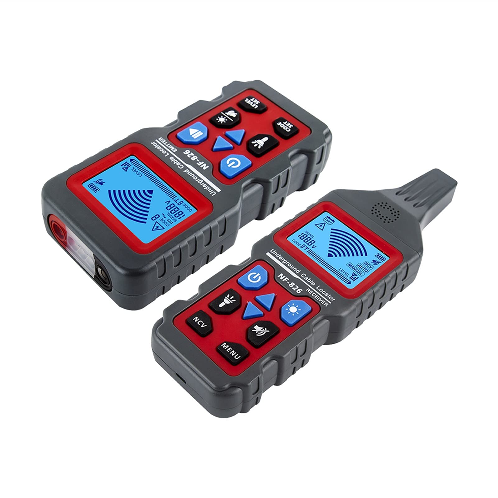 Dispositivo de rastreo de red Alambre Cable Interruptor Cable Tester Línea Teléfono Detector Localizador Métrico Dispositivo de seguimiento Para Ethernet y teléfono