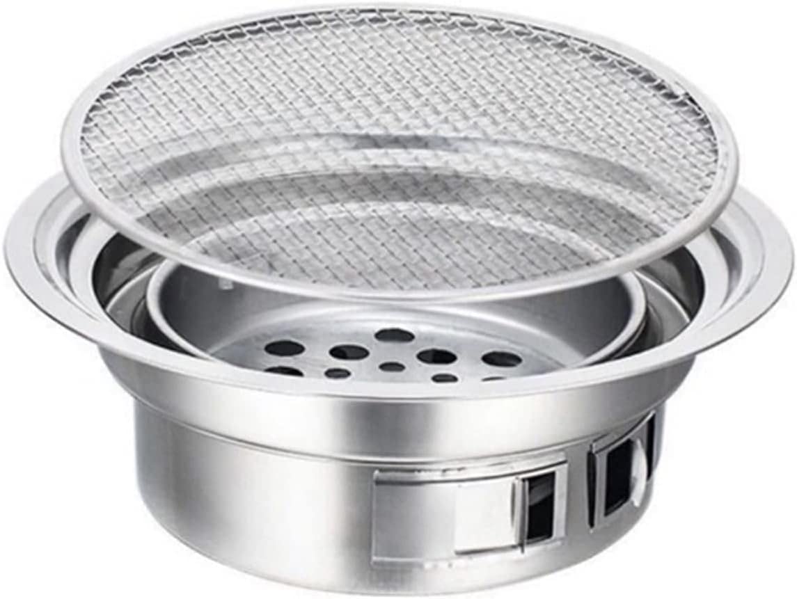 Grille węglowe Gorący grill Grill węglowy Przenośny Gospodarstwo domowe Koreański grill Okrągły Grill węglowy Grill kempingowy Kuchenka Na zewnątrz Wewnątrz