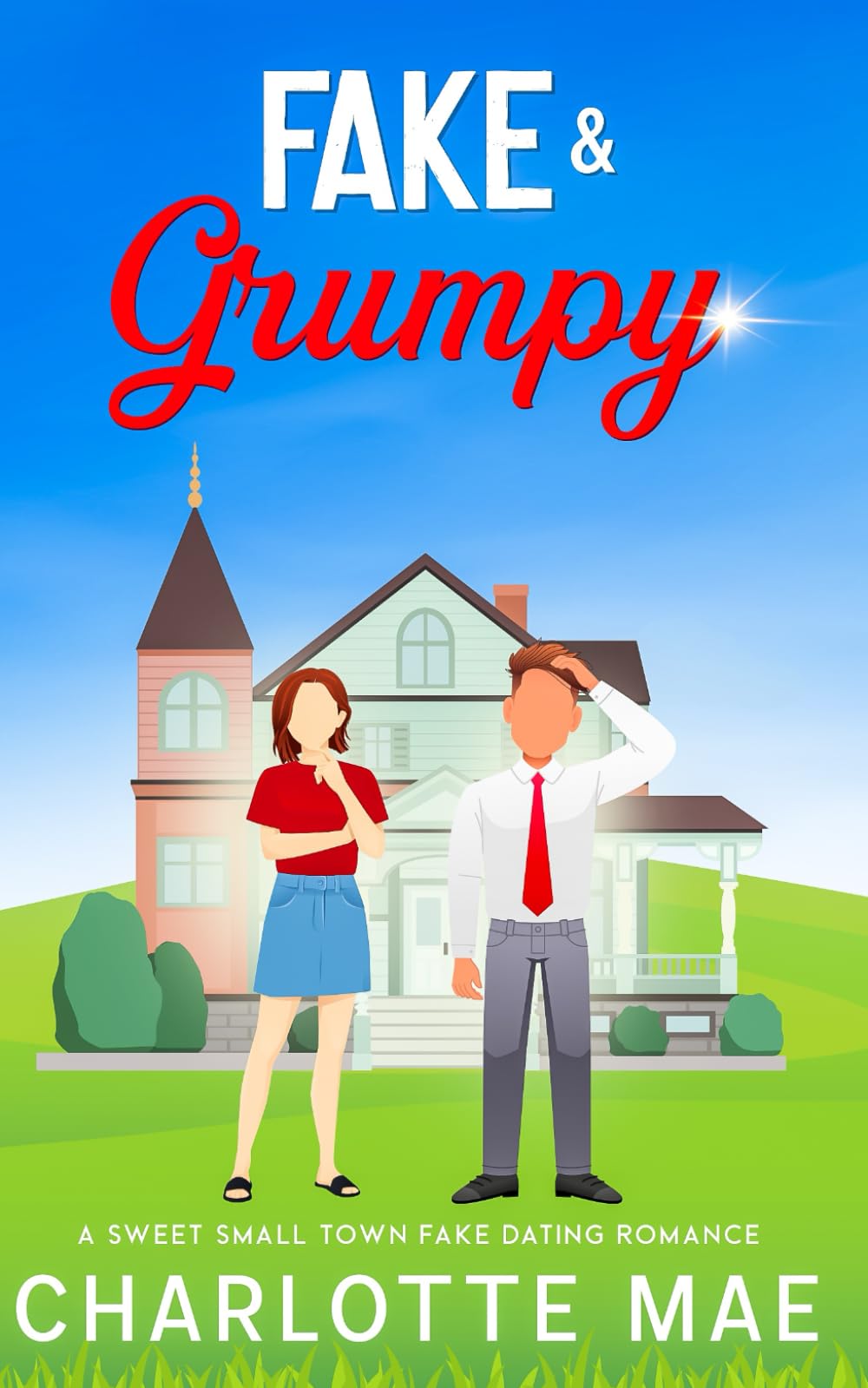 Fake & Grumpy: A Sweet Small Town Fake Dating Romance (& Grumpy - The Redbud Ridge Romances)
