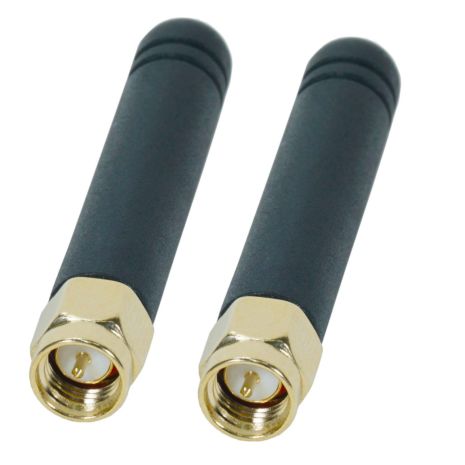 2-pak mini antena WiFi GSM/3G antena SMA męskie złącze 2DBi mała wielokierunkowa antena sygnału WiFi do routera bezprzewodowego