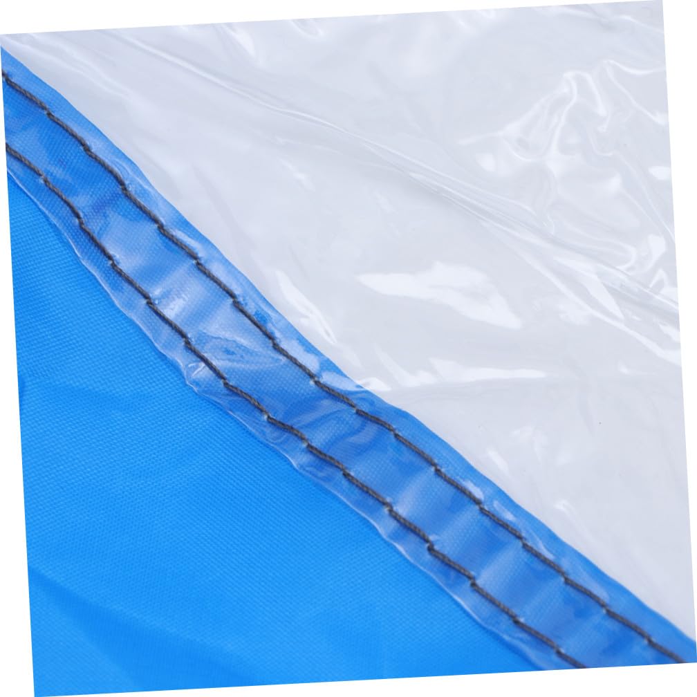 ifundom Voile De Kayak Pop-up 42 Pouces Bleu, Voile De Canoë Résistante Et Compacte, Accessoire Pliable Facile à Installer, Protection Solaire pour Navigation en Kayak Et Canoë