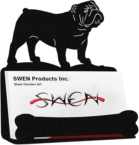 SWEN Products Tarjetero de Bulldog Inglés