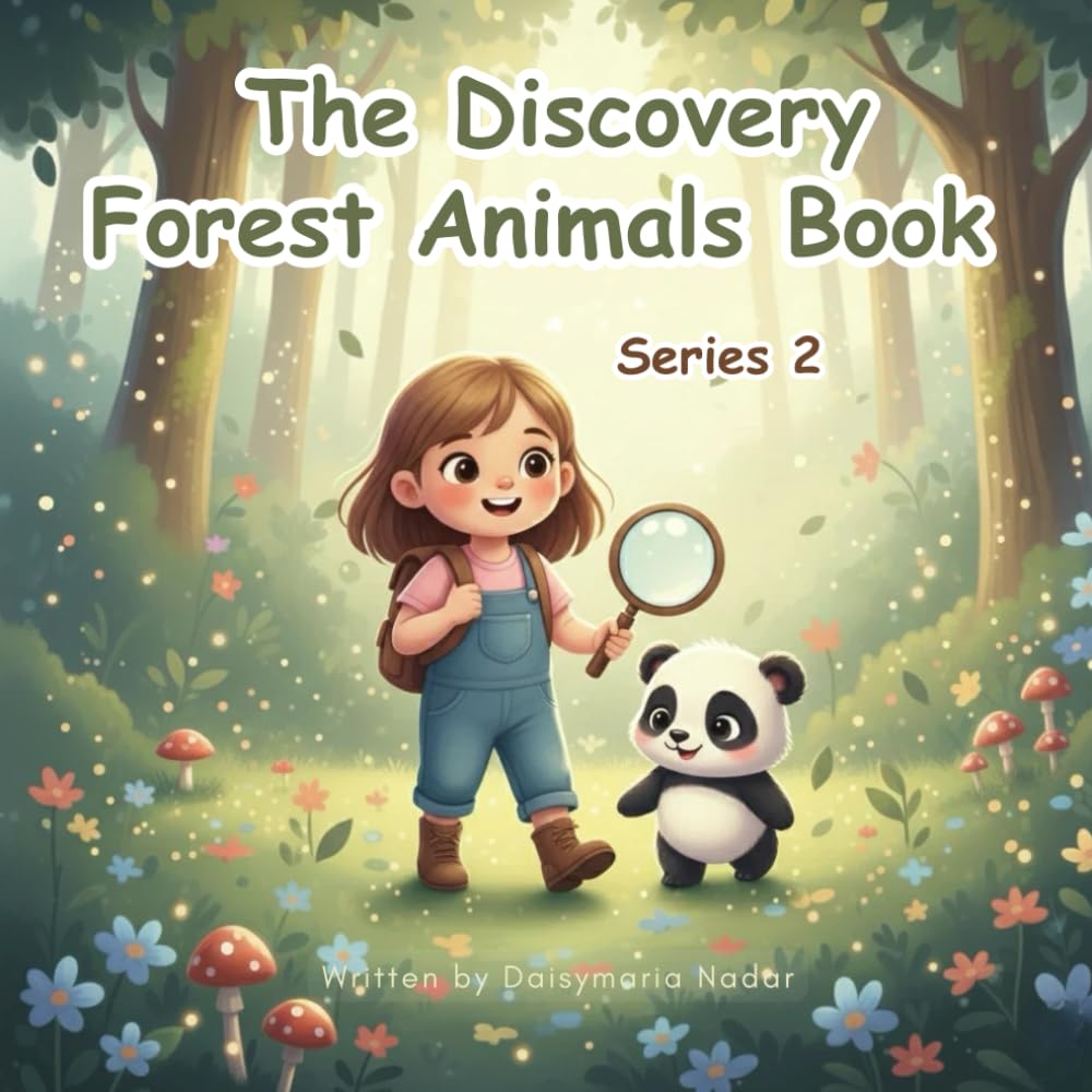 The Discovery Forest Animals Book Series - 2: Discovering Forest Cute Animals Book | Perfect For Kids Of Age 2-7 (The Little Discovery Animals Book For Kids)
