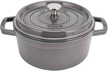 STAUB LA COCOTTE ストウブ 両手鍋 グレー22cm Amazon｜[ ストウブ ] Staub ピコ・ココット ラウンド 22cm