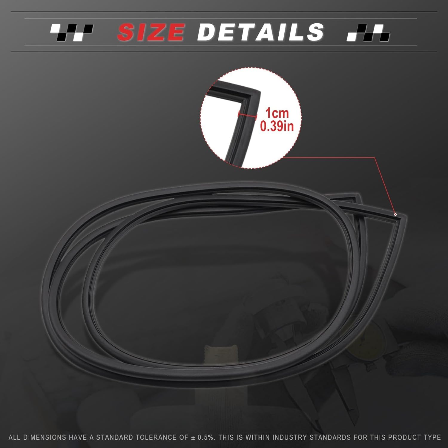 Front Sunroof Glass Weatherstrip Seal for 2013-2019 XTS CTS 2008-2019 CTS 23142058