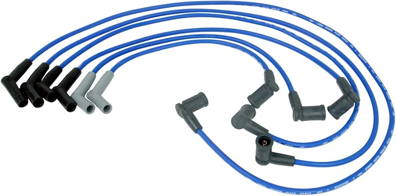 Jogo de cabos de vela NGK RC-FDZ074 com 6 fios – 8 mm