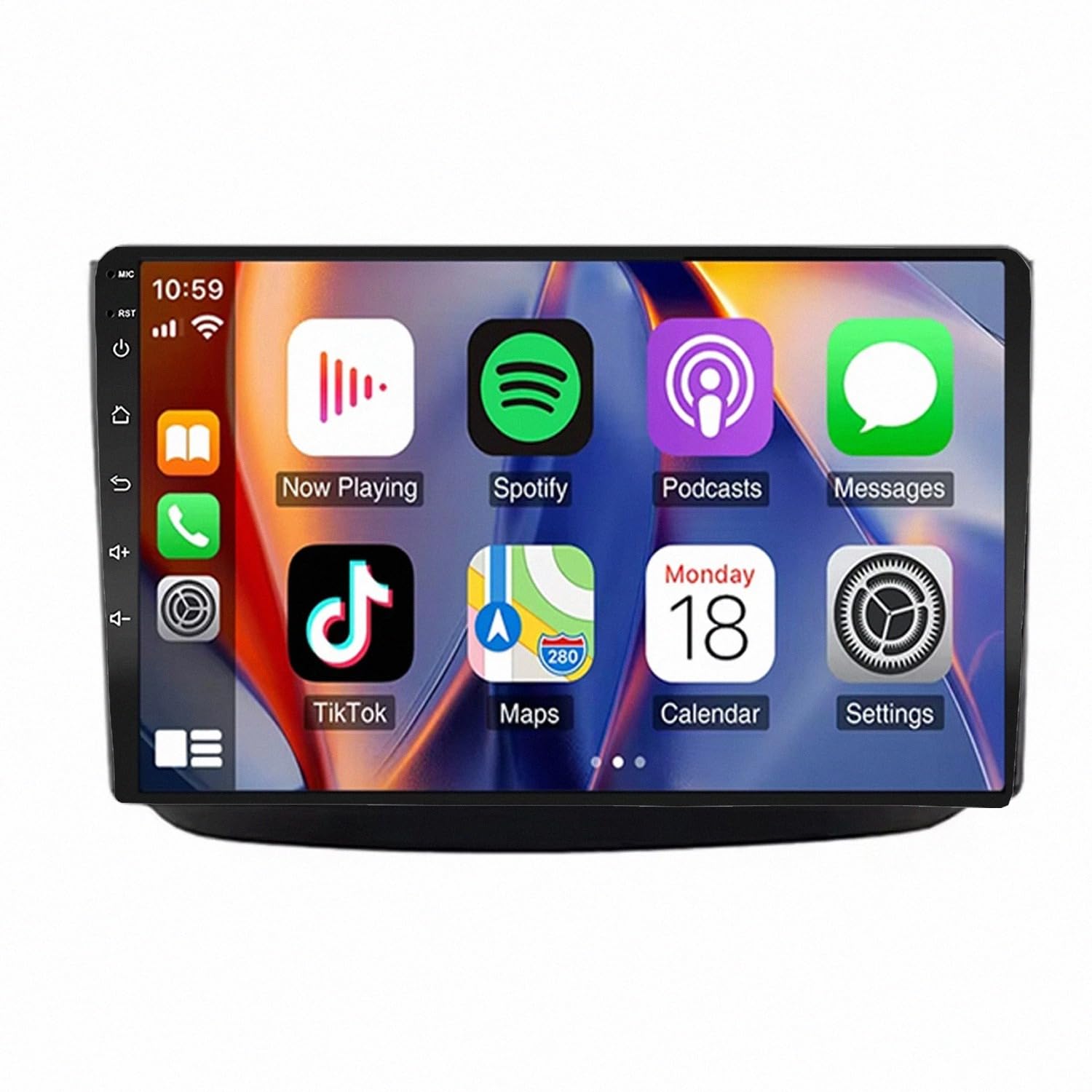 Przenośny Ekran Carplay Systemu Audio dla Mercedes-Benz Vito 2 W639 2004-2012 Bezprzewodowy, Mirror Link, Nawigacja Na Żywo, Asystent Głosowy Siri Gle, Ekran, 4 Rdzeń 1G+32G