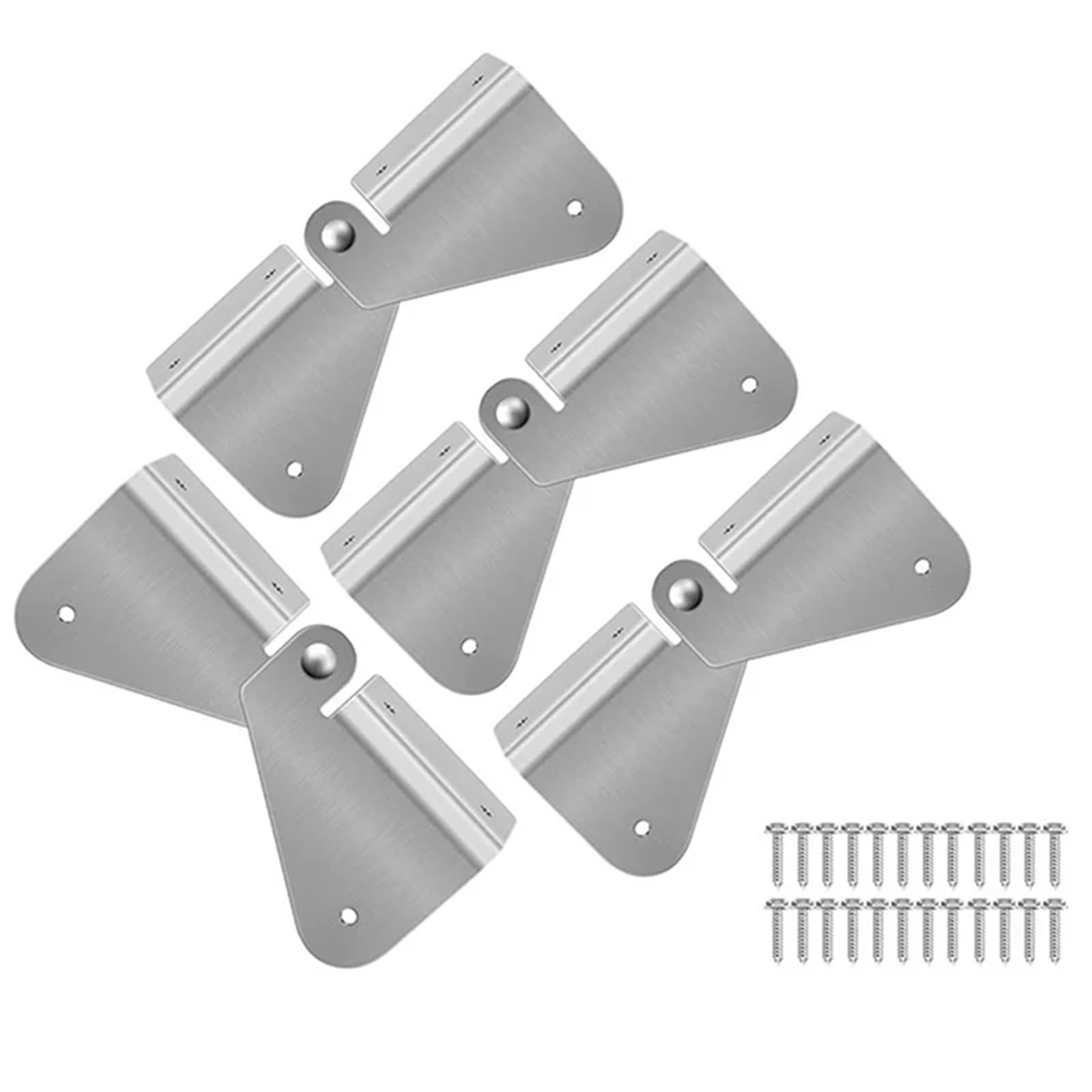 Gutter Hinge 4Pcs Extension Hinge Downspout Flip-Up Installation On Any Size Rectangle Or Square