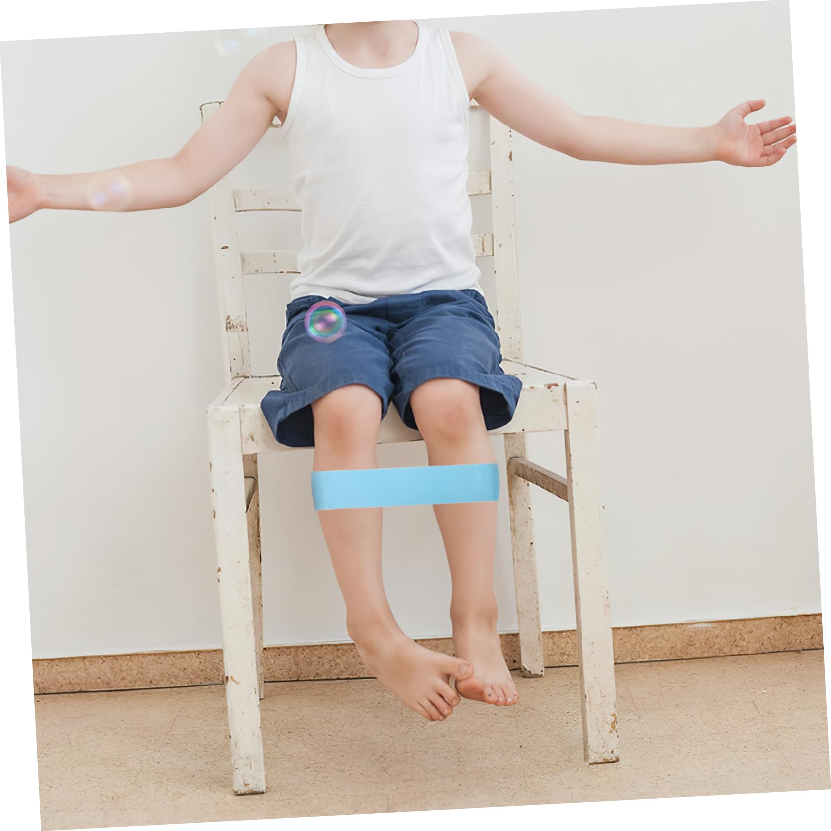 DOITOOL 5 Series Bandas Elásticas Sillas De Aula Bandas De Asiento Flexibles Y Coloridas Relajantes Concentración Clase 15 Piezas X 5