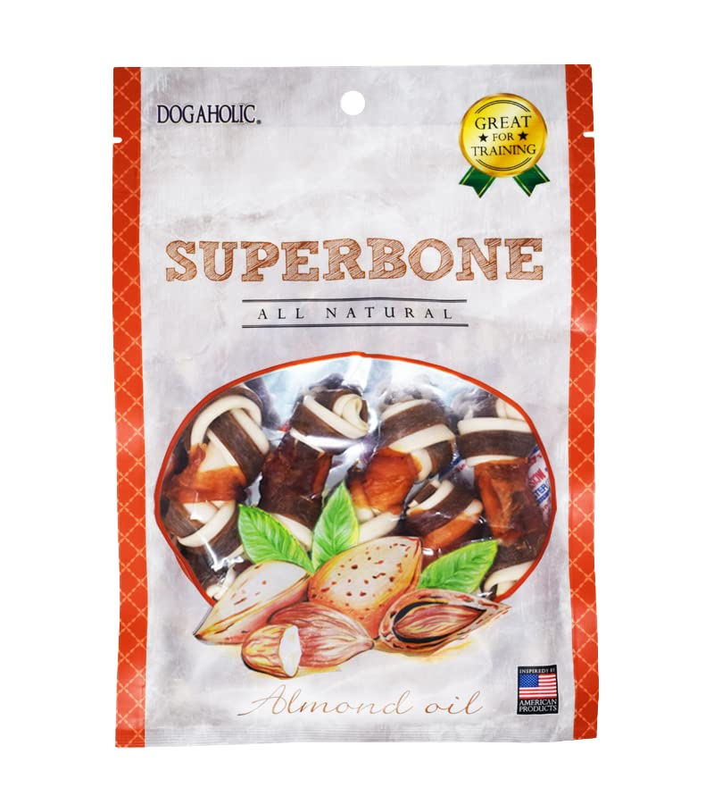 SUPERBONE Chicken Knotted Bone for Dogs, with Almond Oil Flavour (Pack of 2). Sold by DogsNCats (B0C2VF5N5Z) Amazon Price History, Amazon Price Tracker