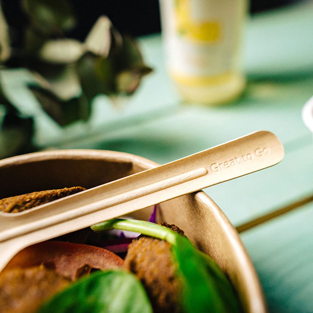 Coltelli Di Carta Compostabili - Confezione Da 100 Pezzi, Per Feste E Catering, Ecologici - Foto 8