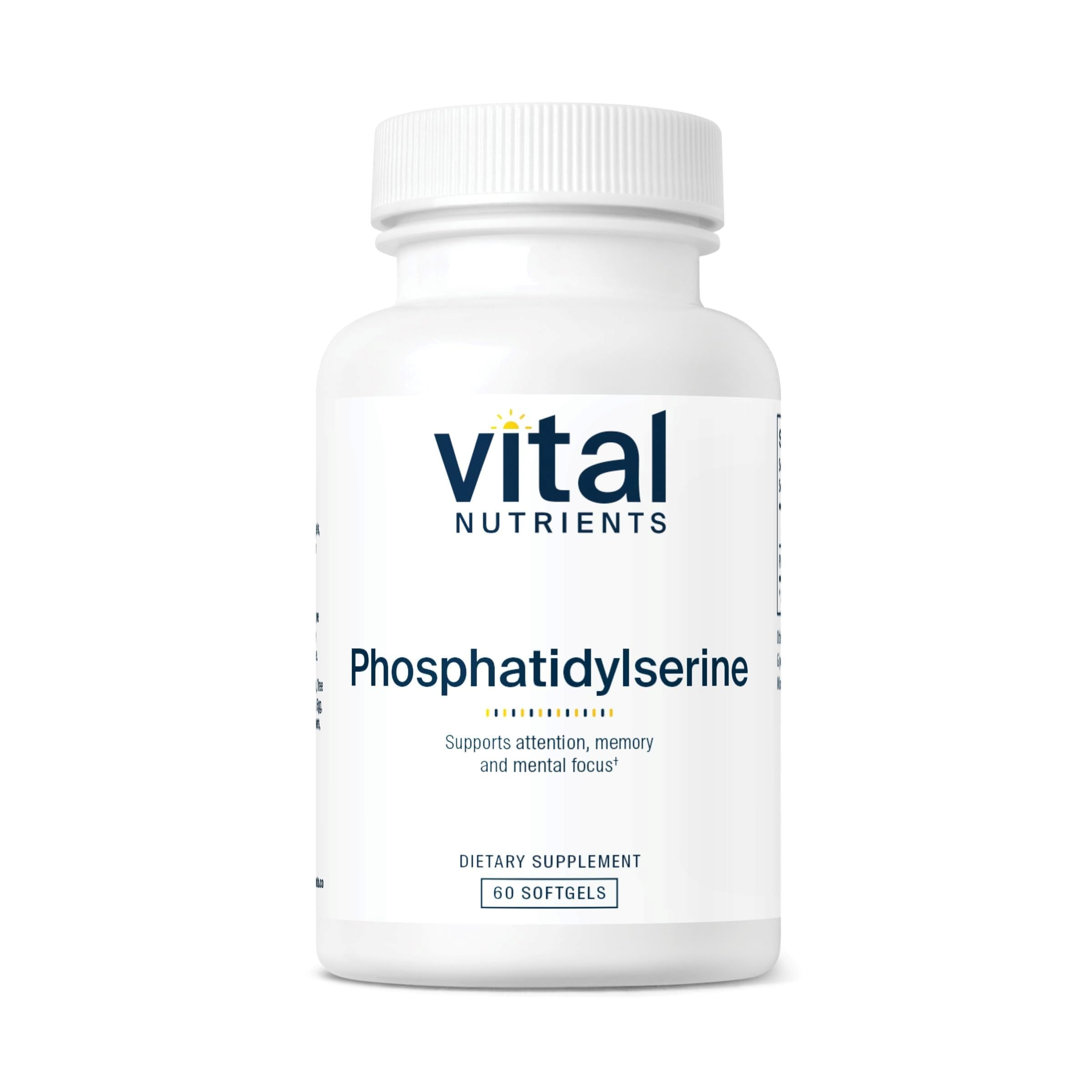 Vital Nutrients Phosphatidylserine, 60 Softgels