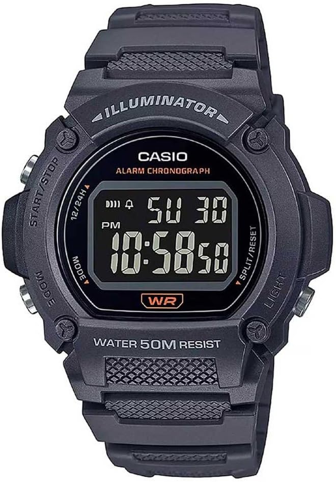 Casio Men's Watch, multicolor (gray / black), Strap