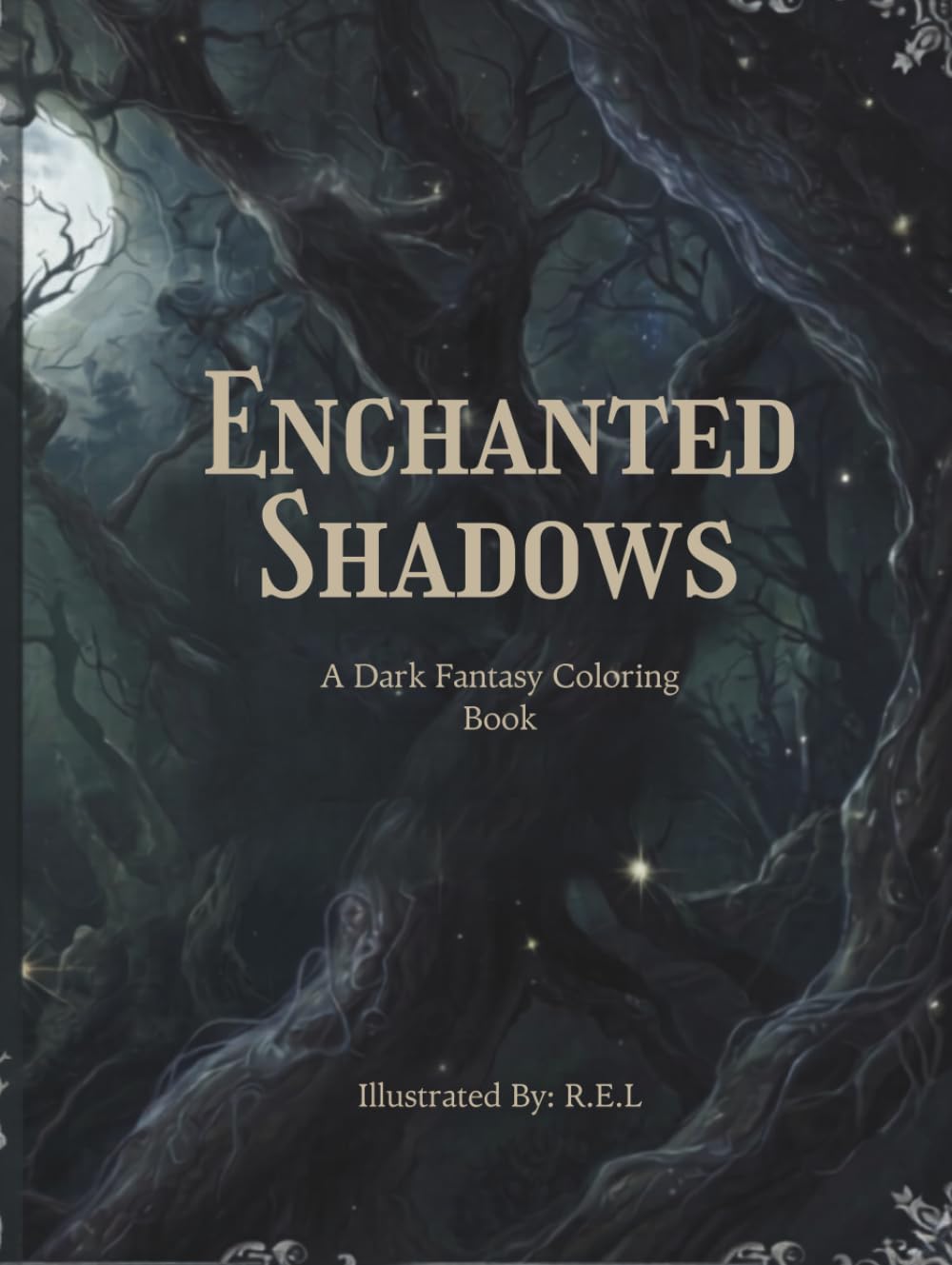 Enchanted Shadows – A Gothic Fantasy Coloring Book