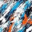 Edgy Graffiti Print
