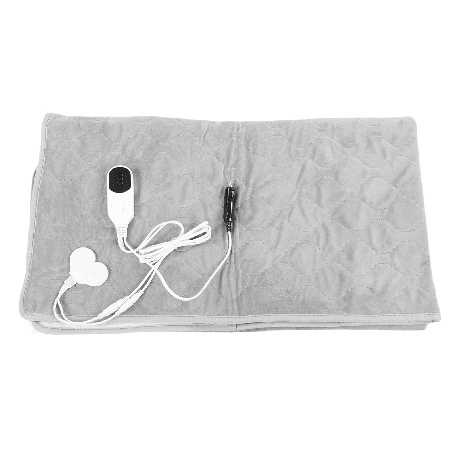 FTVOGUE Manta Térmica para Coche, Forro Suave, Calor Ajustable, para