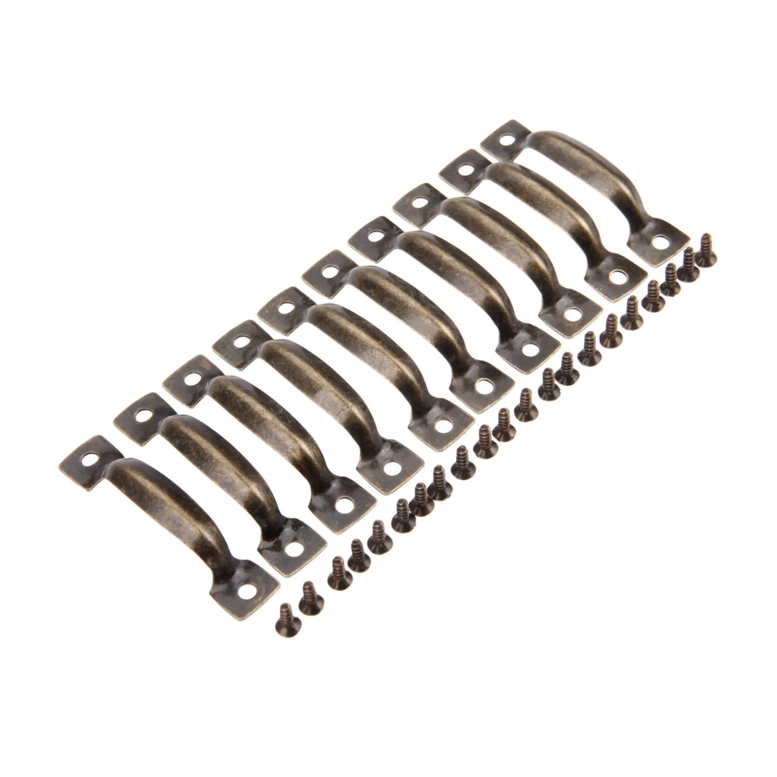 Cidegoo A 50Pcs Mini Lloy Vintage Cabinet Knobs Ntique Bronze Silver Black Drawer Pulls