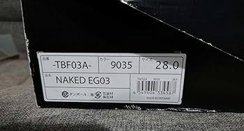 Amazon.co.jp: NAKED EG 03 ネイキッド アシックス バッシュ