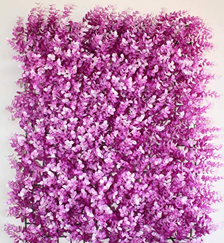 GleeGrass Jardín Artificial Vertical Muy Realista. 40x60cm Pack 4 Unidades.