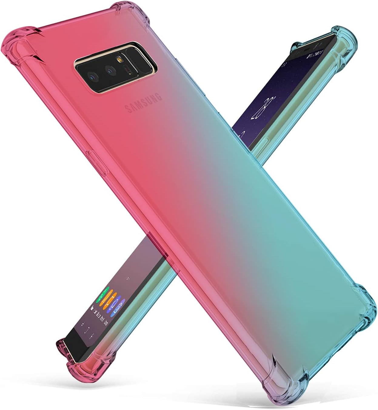 Amazon.com: Incipio Samsung Galaxy Note 8 Dualpro Case - Black : Cell ...