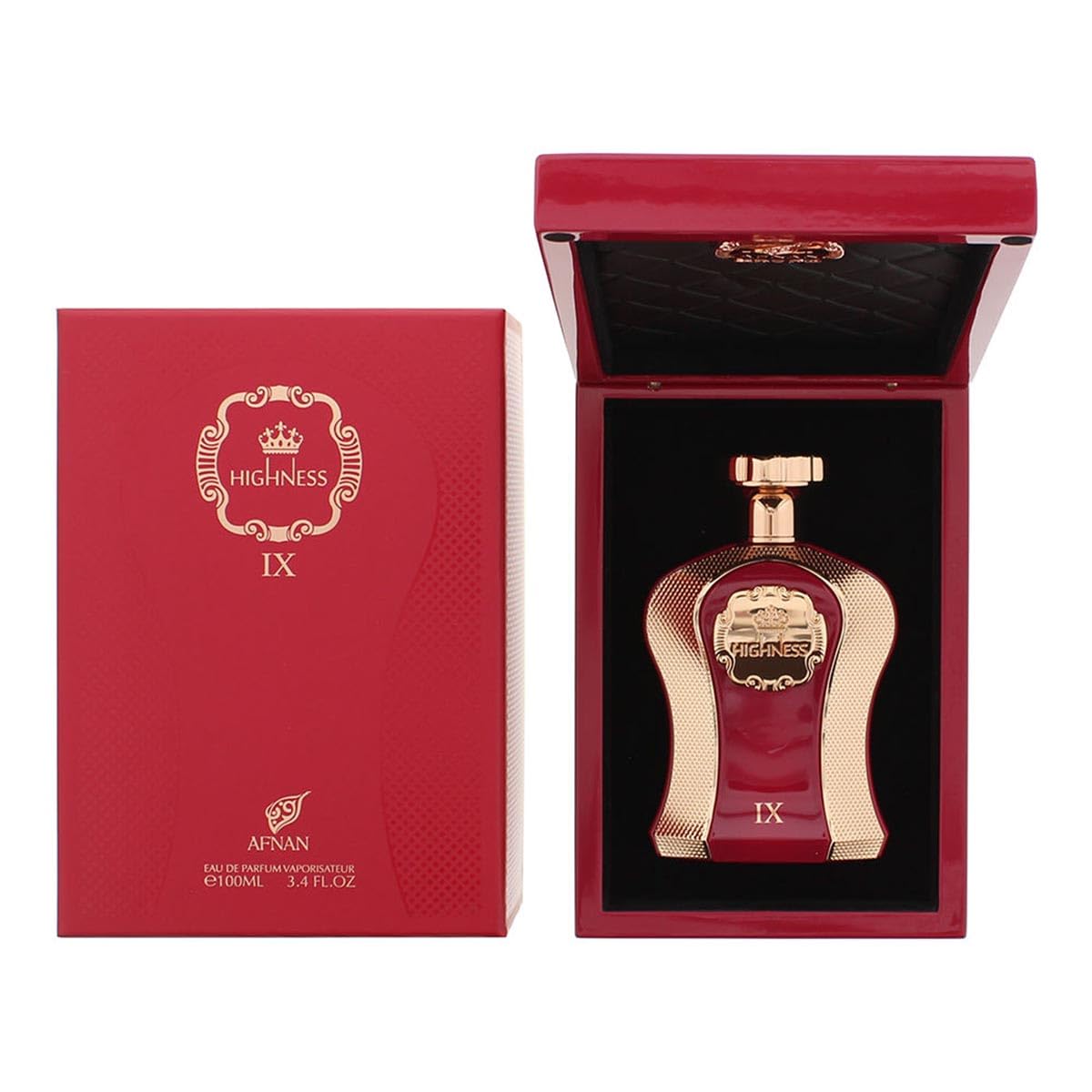 Afnan Highness Ix Maroon By Afnan Perfumes Eau De Parfum Spray 3.4 Oz