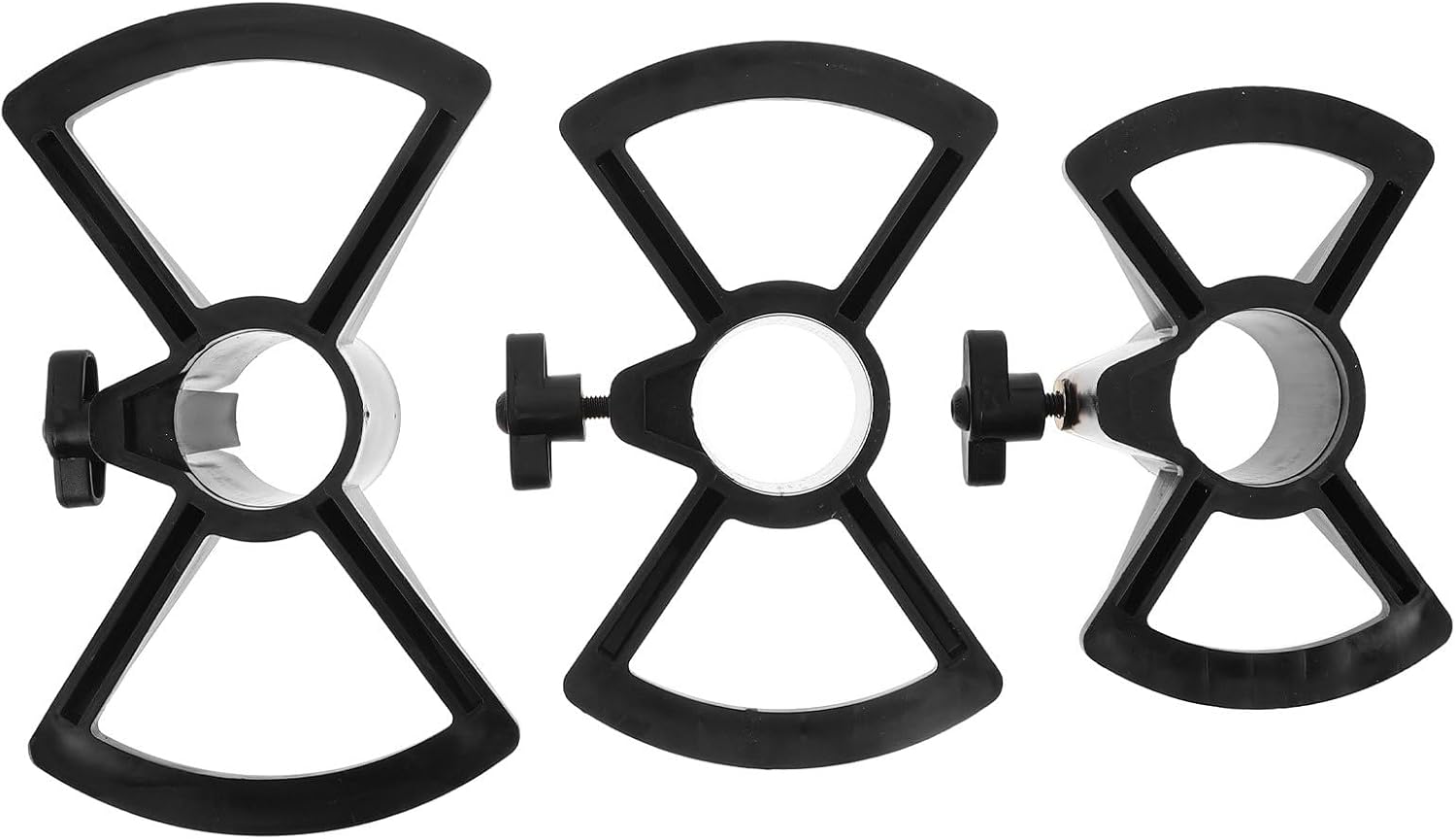 3pcs Stage Djembe Stand - Foldable African Drum Suspension Rack - Adjustable Portable Tripod for Hand Drum Live Performances and Studio Use