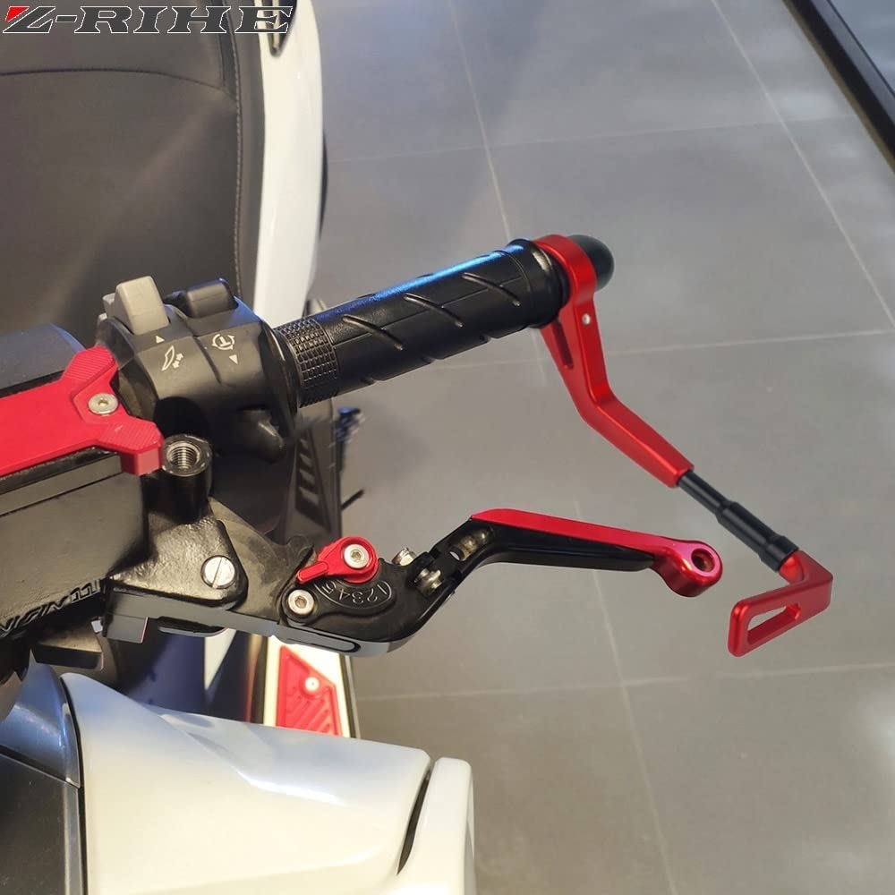 Protezione Leve Freno E Frizione Per Moto Yamaha - Per MT-07, MT-09, XSR, Tracer - In Alluminio CNC Nero
