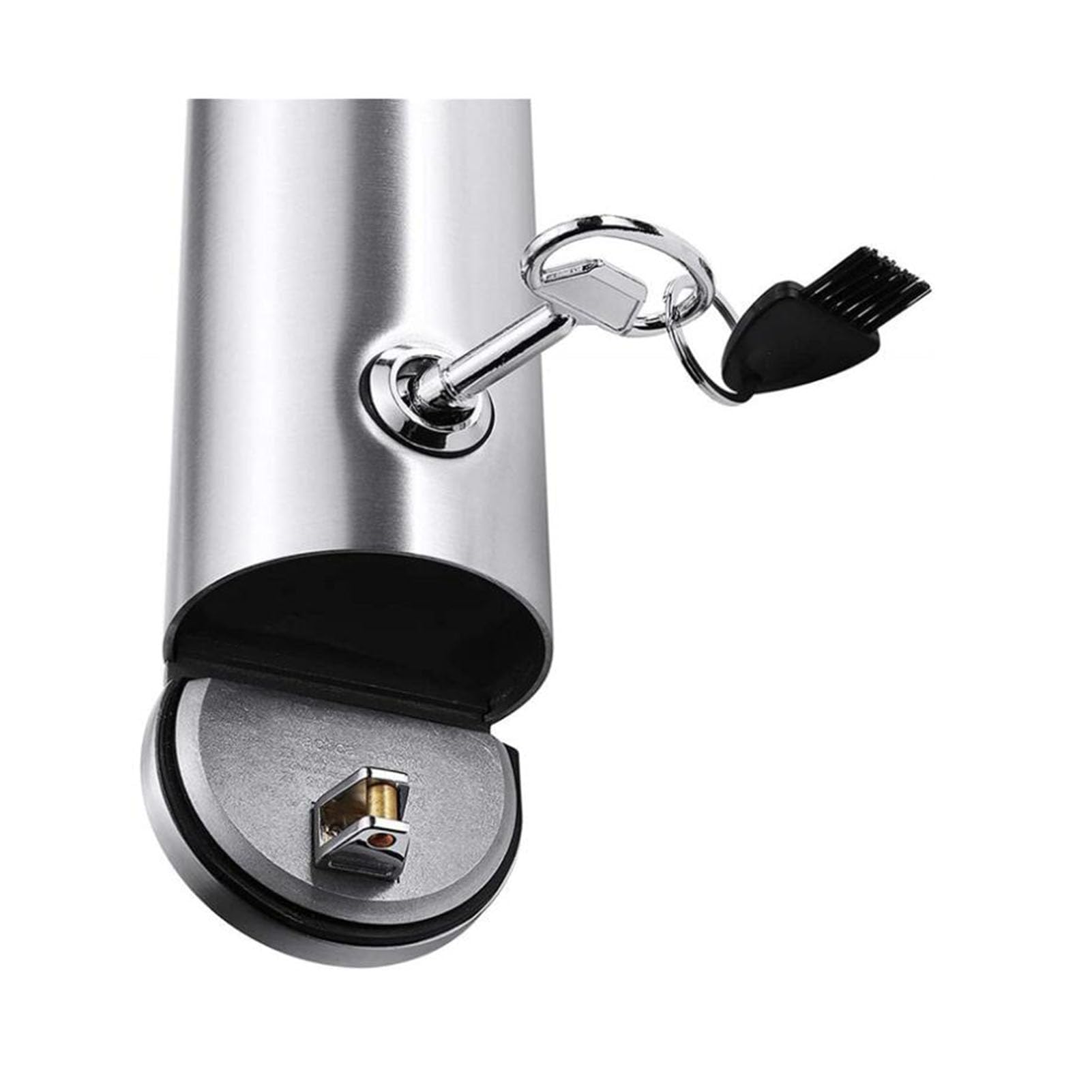 Posacenere da Parete con Serratura, per Esterni, per casa, Giardino, Patio, in Acciaio Inox, Antivento, per Pub/Bar/Ufficio/Ristorante/caffetteria, posacenere da Esterno