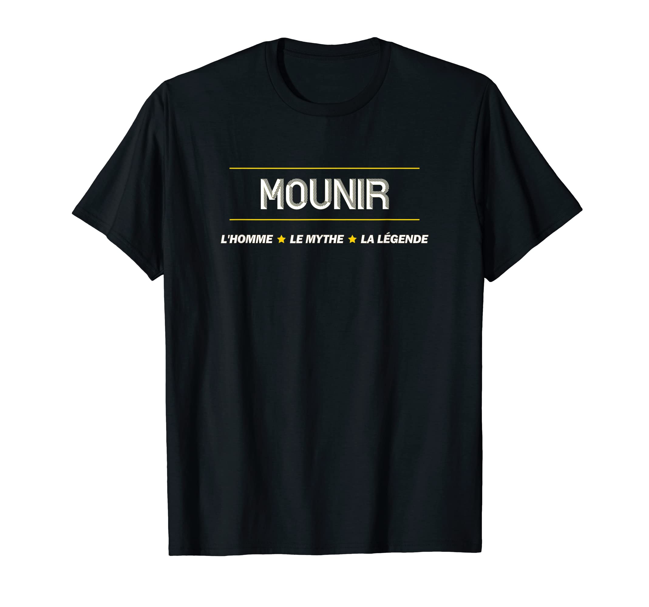 MOUNIR – The Man The Myth The Legend | Funny First Name Humour T-Shirt