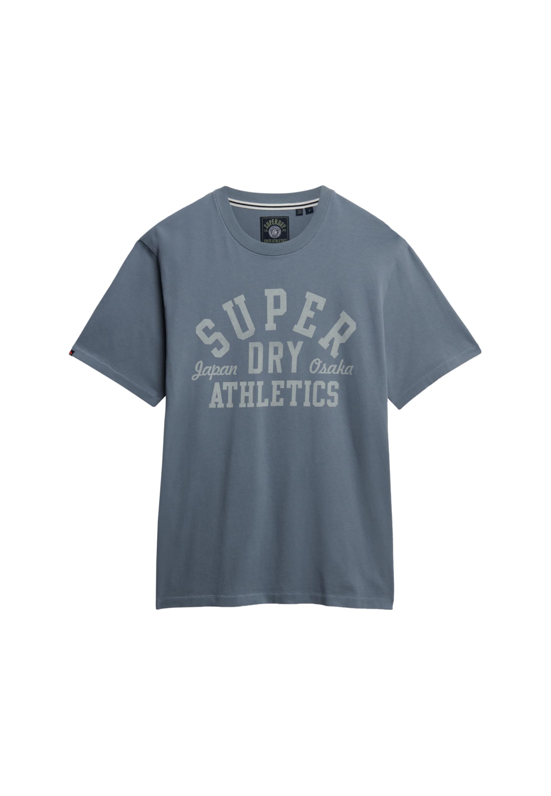 Superdry Bleu T-Shirt Athletic Essential Graphic