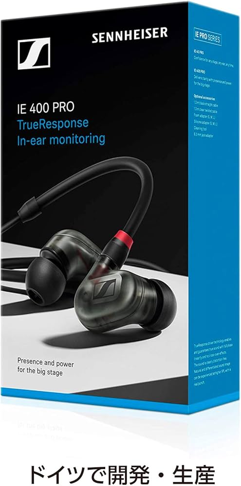 IE 400 PRO SMOKY BLACK : Amazon.fr: High-Tech