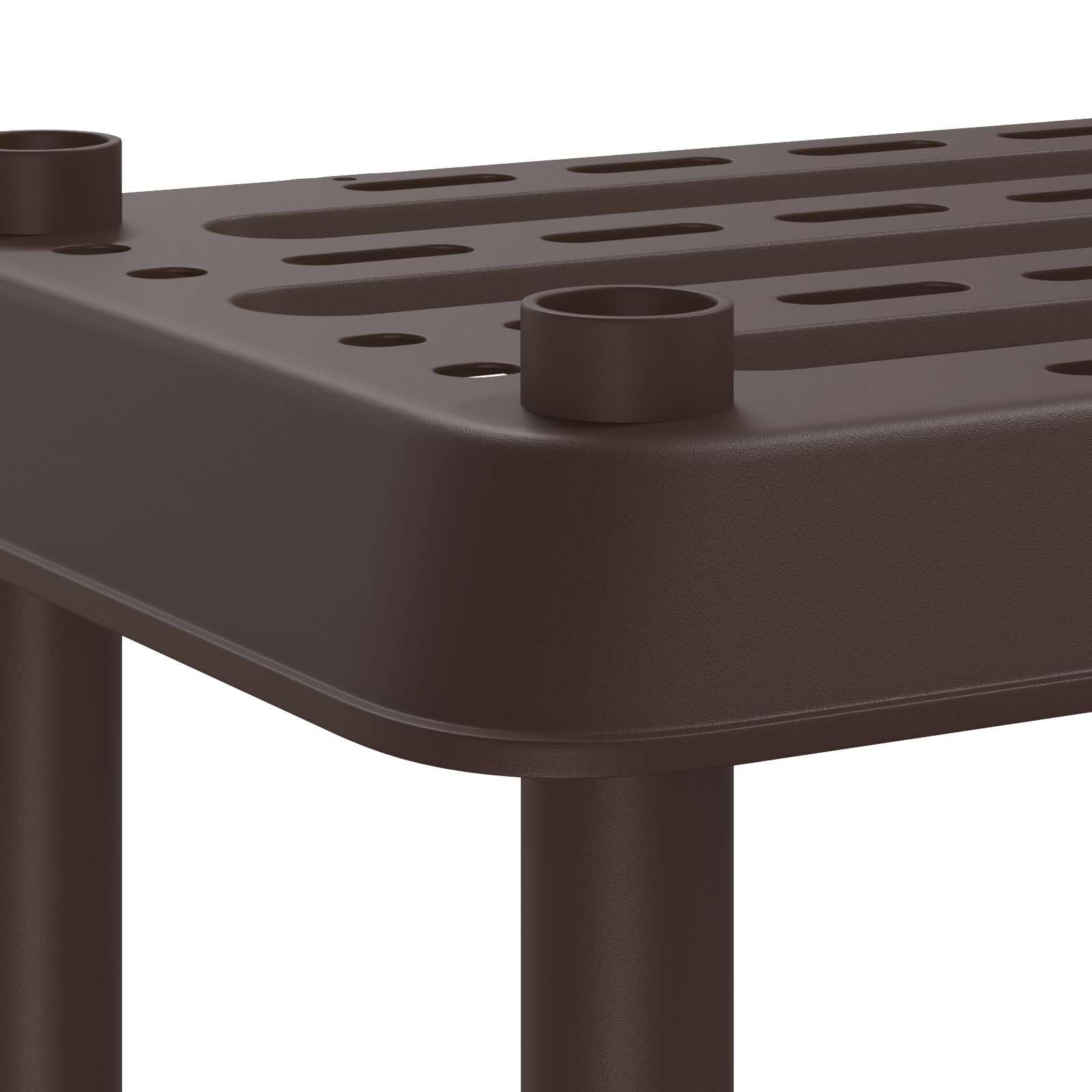 Estantería de 5 niveles, 100 x 40 x 177 cm, de polipropileno resistente, resistente a los rayos UV, para interiores y exteriores, almacenamiento versátil, duradero, fácil montaje, ideal para