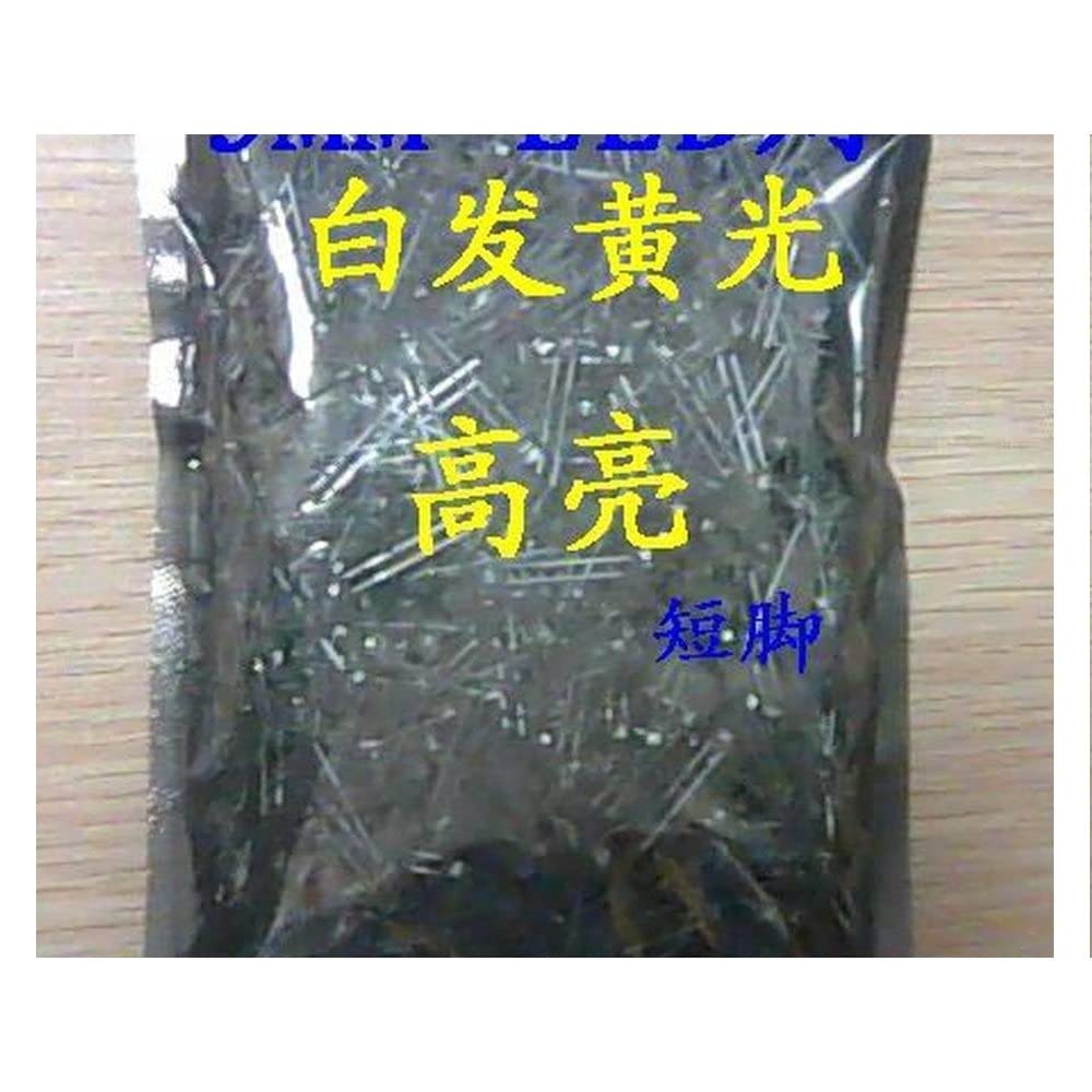 14-09 Transparent 3mm LED Yellow Light-Emitting diode 100 PCS/lot
