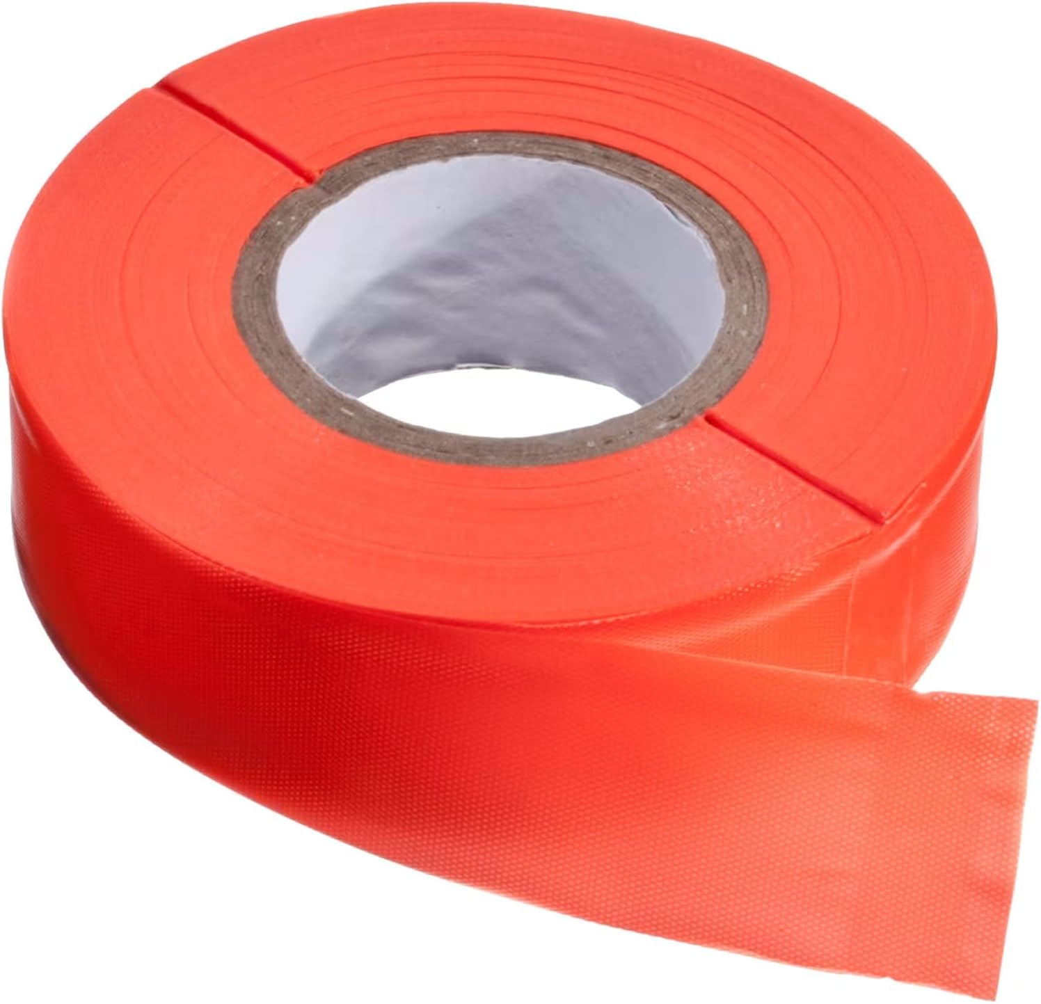 HME 150' Trail Marking Ribbon - Environmentally Safe Fluorescent Orange Rugged Weather-Resistant Hunting Tape