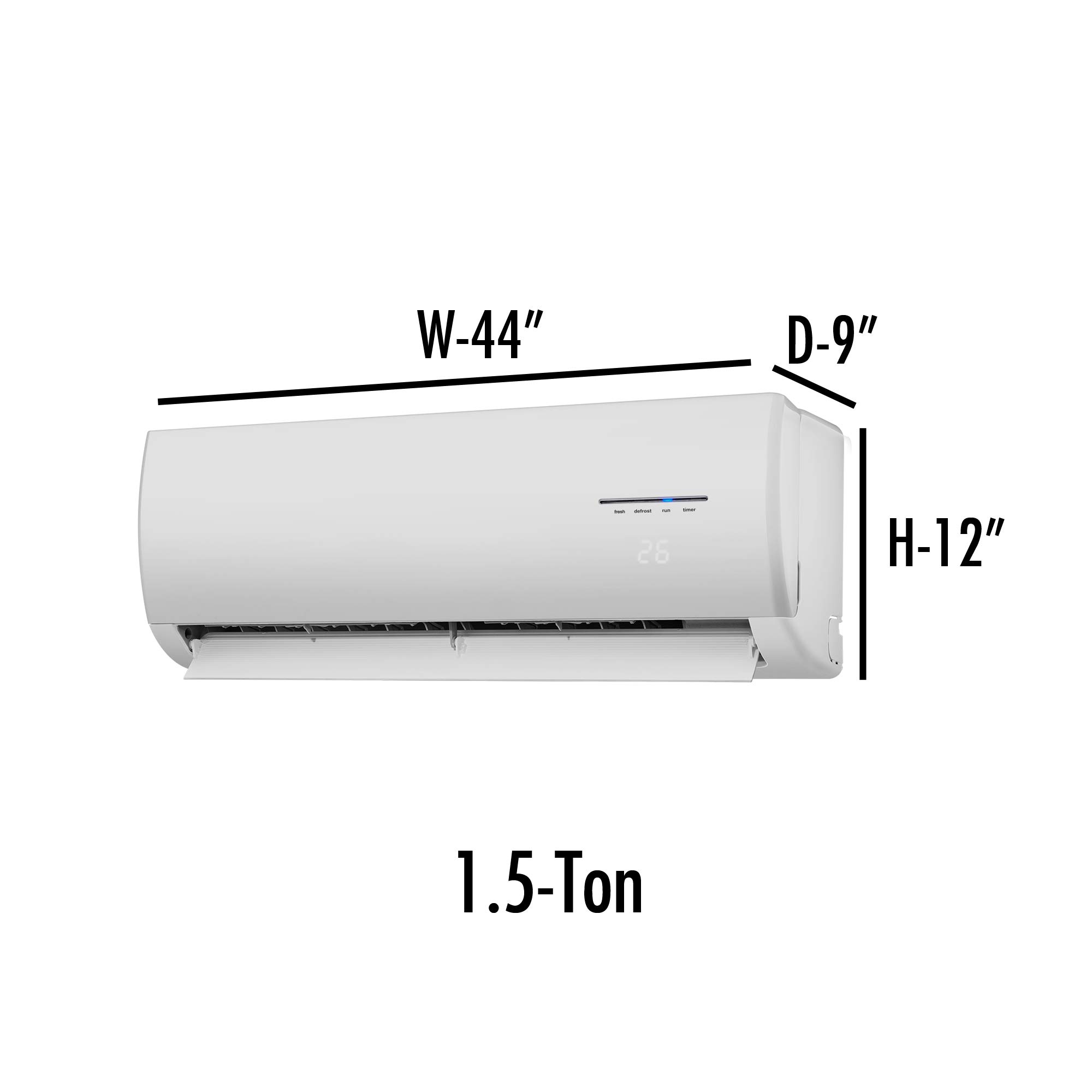 Glassiano Waterproof Dustproof Designer Printed AC Cover for All Brands Split IN Air Conditioners for 1.5 Ton (Size : 39.4 Inch X 11.8 Inch X 9.1 Inch) Design-SA40 3