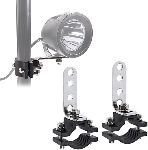 Motorcycle 1.2 Inch Mount Brackets Bicycle Car Bull Bar Holder Clamp Samman Off Road Tube Clamps Mounting Brackets for LED Light bar Work Lights