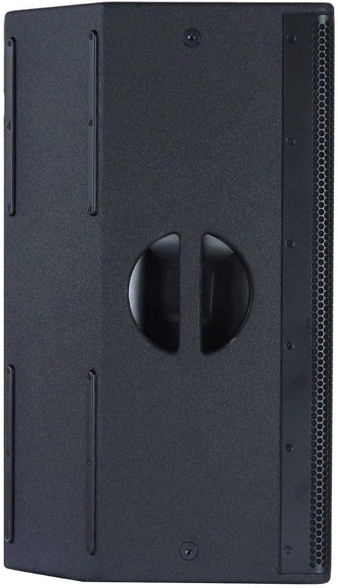 Another side view of the EAW RS121 loudspeaker, possibly showing mounting points