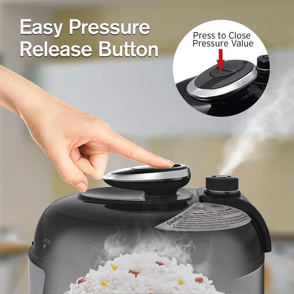 COSORI C3120PC Pressure cooker, 2 Quart, Silver Buy Online in United