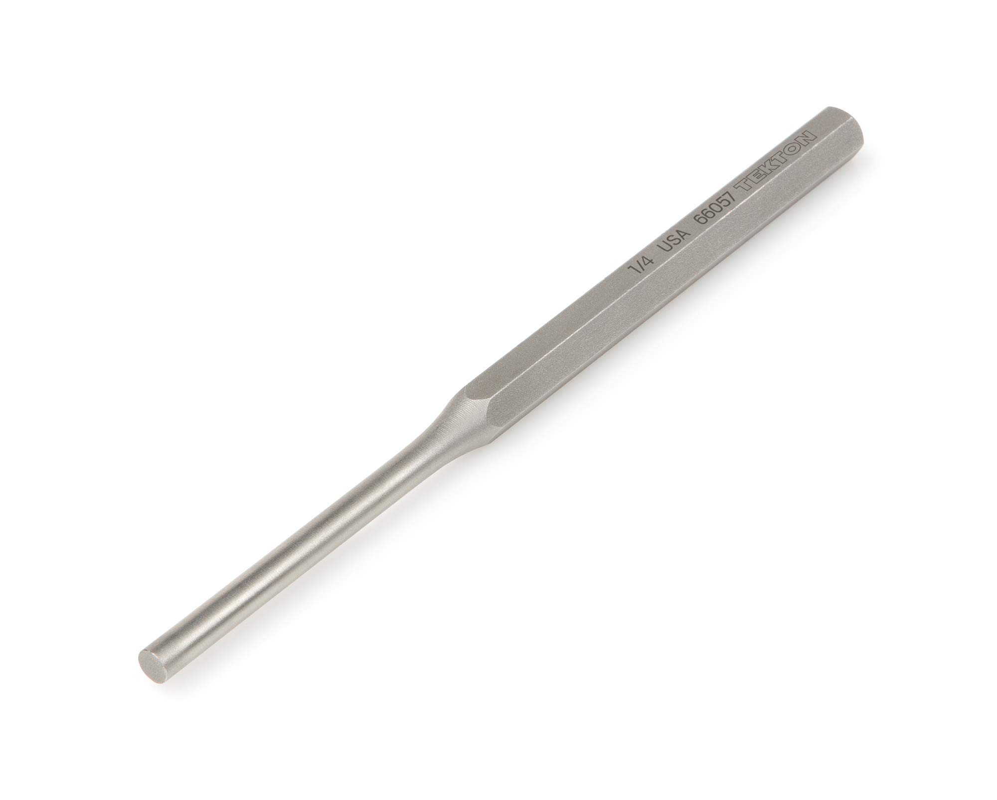 TEKTON 1/4 Inch Pin Punch | 66057 | Made in USA