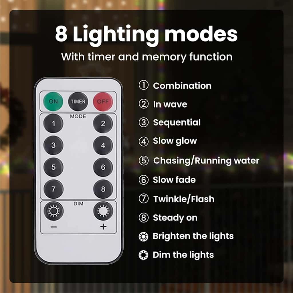 vidaXL Lichtseil mit 480 LEDs Mehrfarbig 20 m PVC, Wohnzimmer, flexible LED-Lichter, dekorative Lichterkette, innen, außen, Weihnachtsdeko