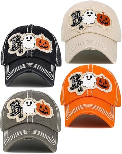 Miniatura 2 de Gorra de béisbol para mujer, diseño de bruja mala, estilo vintage, desgastada