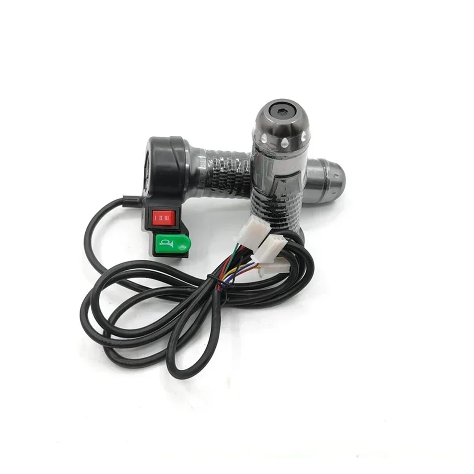 Poignées de Guidon universelles 12 V-72 V, accélérateur à Trois Vitesses for Scooter électrique et vélo(A)