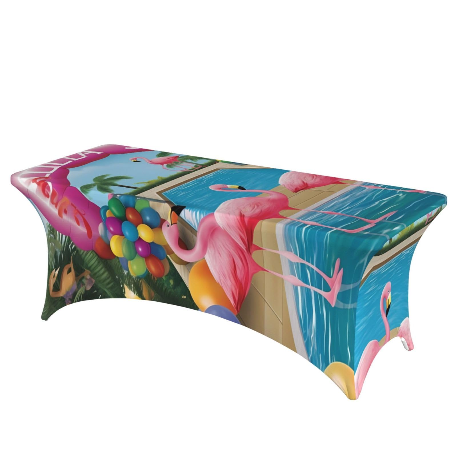 Nappe extensible élasthanne rectangulaire décorative intérieur extérieur