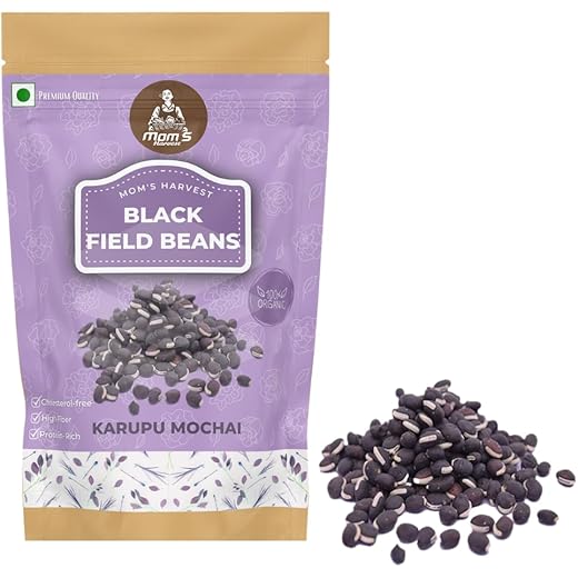 MOMS HARVEST Organic Black Lima Beans 900 g