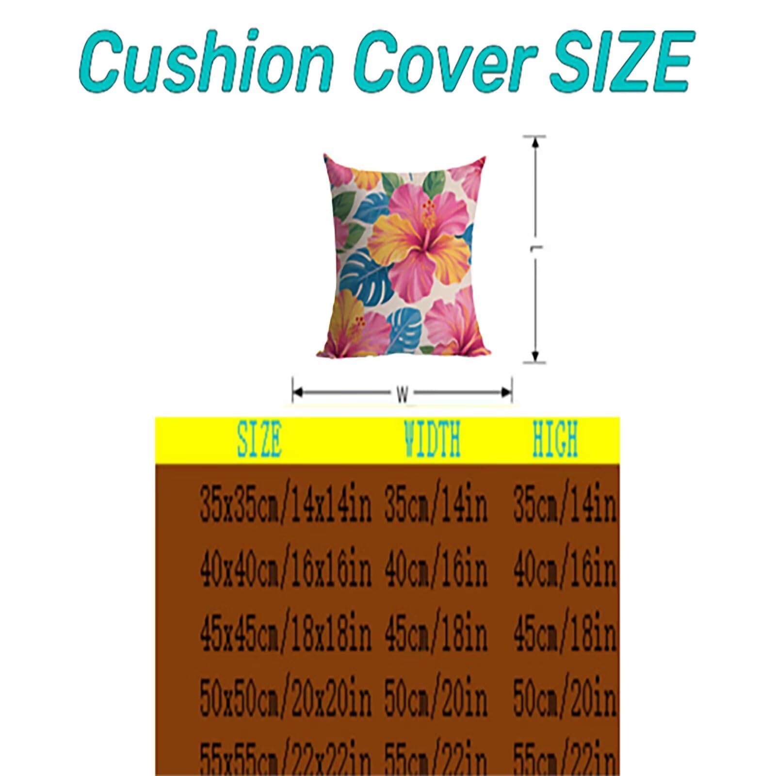 Kopfkissenbezug Simple Wasserdicht Outdoor 50x50cm Kissenbezug THDZ-3219