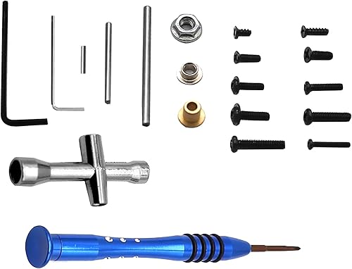 Miniatura 7 de ShareGoo RC M2 M2.5 M3 Tornillos y tuercas de manga cruzada Allen Kit de pasador giratorio compatible con WLtoys 144001 1/14 RC Car Buggy, 316