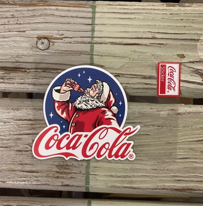コカコーラ　ビンテージ壁掛けライト　サンタ ✨状態良好✨ Amazon.co.jp: コカ・コーラ coca cola コカコーラ ステッカー シール